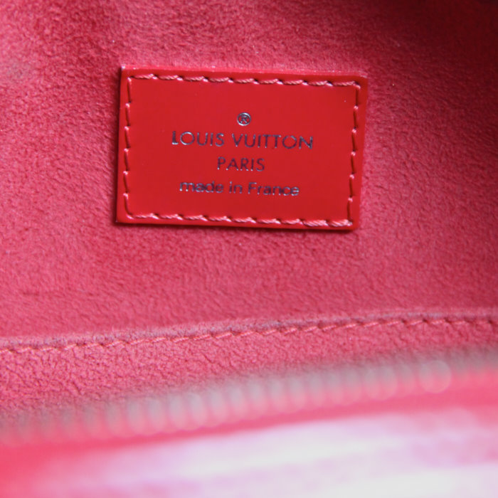 Louis Vuitton Jasmin in red epi leather - Detail D3