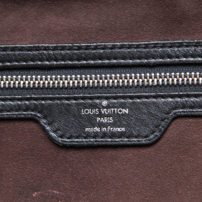 Borsa Louis Vuitton Antheia Hobo modello piccolo in pelle monogram color talpa - Detail D3