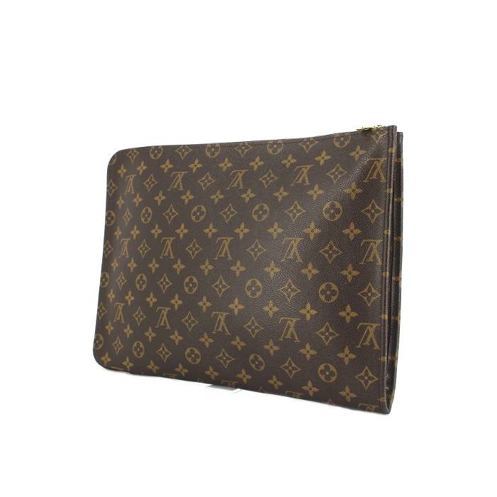Louis Vuitton Authenticated Doc Leather Handbag