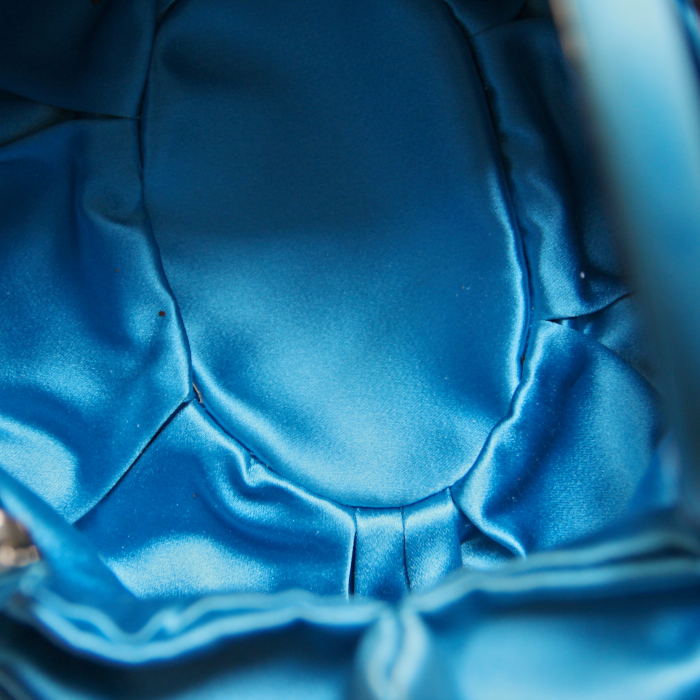 Dior in turquoise satin - Detail D2