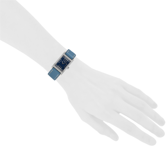 Reloj de pulsera para mujer Hermes Tandem de acero - Detail D1