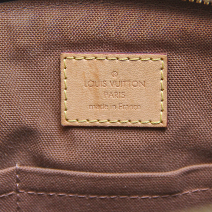 Louis Vuitton Tivoli small model in monogram canvas and natural leather - Detail D3