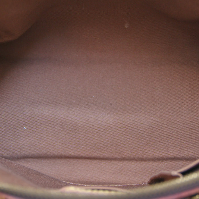 Louis Vuitton Tivoli petit modèle en toile monogram et cuir naturel - Detail D4
