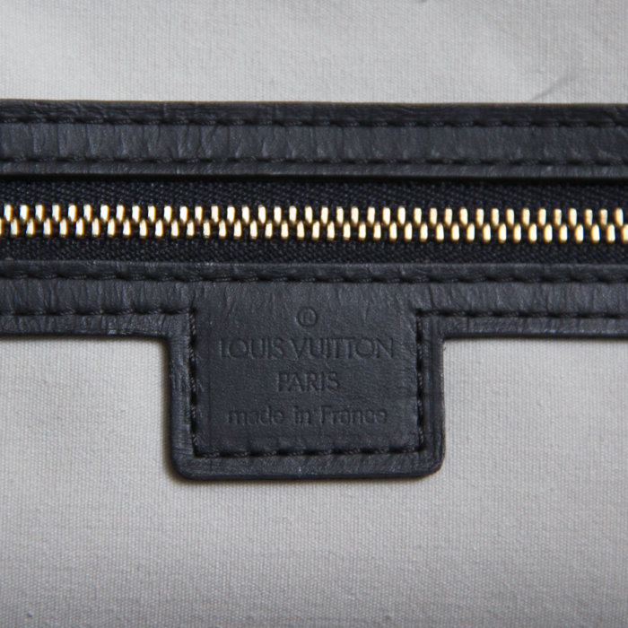 Louis Vuitton Joséphine grand modèle en toile monogram Idylle bleue marine  - Detail D3