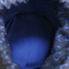 Bolso caja en tela monogram azul y cuero negro - Detail D2 thumbnail