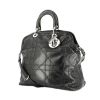 Christian Dior Granville en cuir cannage noir   - 00pp thumbnail