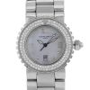 Chaumet Class'one lady's wristwatch in stainless steel with diamonds bezel Circa 2000  - 00pp thumbnail