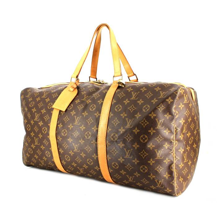 Keepall patent leather travel bag Louis Vuitton Yellow in Patent