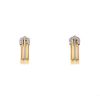 Cartier C De Cartier earrings for non pierced ears in white gold,  yellow gold and pink gold - 00pp thumbnail