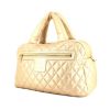 Chanel Coco Cocoon in gilt quilted leather - 00pp thumbnail