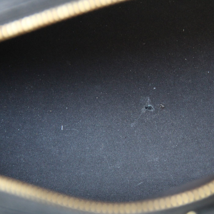 Louis Vuitton Speedy 35 cm in black epi leather - Detail D2