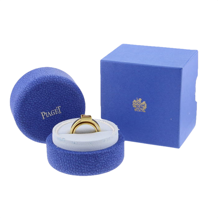 Piaget bague Swing en or jaune et citrine - Detail D1