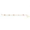 Chaumet yellow gold, morganite, fire opal, uvite and rhodolite Amour bracelet - Detail D1 thumbnail