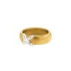 Brushed sleeve ring in yellow gold - 00pp thumbnail