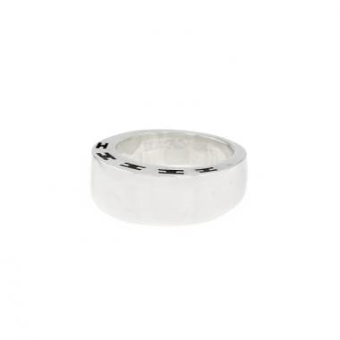 Hermès silver Clarté ring