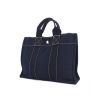 Hermès Toto small model in blue canvas - 00pp thumbnail