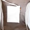 Bolso Cabás Hermes Toto Bag - Shop Bag en lona marrón etoupe y gris - Detail D3 thumbnail