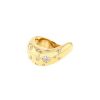 Fred Mouvementée small model ring in yellow gold and in diamonds - 00pp thumbnail