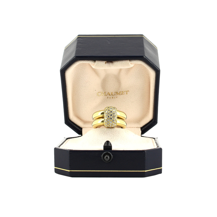 Anello Chaumet Duo in oro giallo - Detail D1