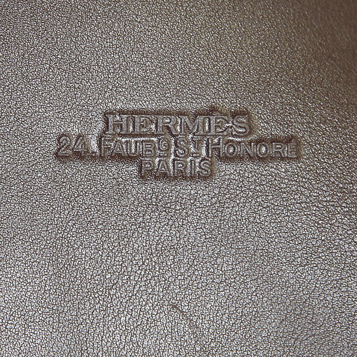 Shopping bag in brown Swift leather - Detail D3