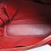 Hermes Eiffel briefcase in burgundy box leather - Detail D2 thumbnail
