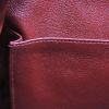Hermes Eiffel briefcase in burgundy box leather - Detail D3 thumbnail