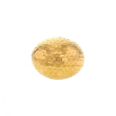 Pomellato bague Duna or jaune martelé