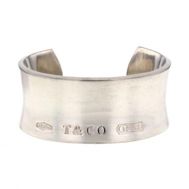 Tiffany and Co bracelet manchette 1837 en argent