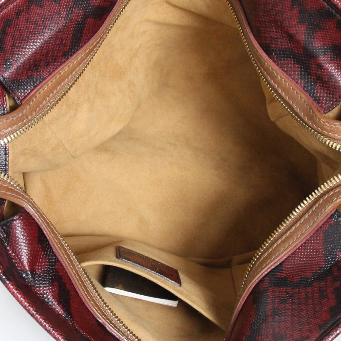 Louis Vuitton édition limitée Richard Prince Joke Bag in pink graduate monogram canvas and leather - Detail D2