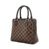Louis Vuitton Brera Bag in damier ébène canvas and brown leather  - 00pp thumbnail