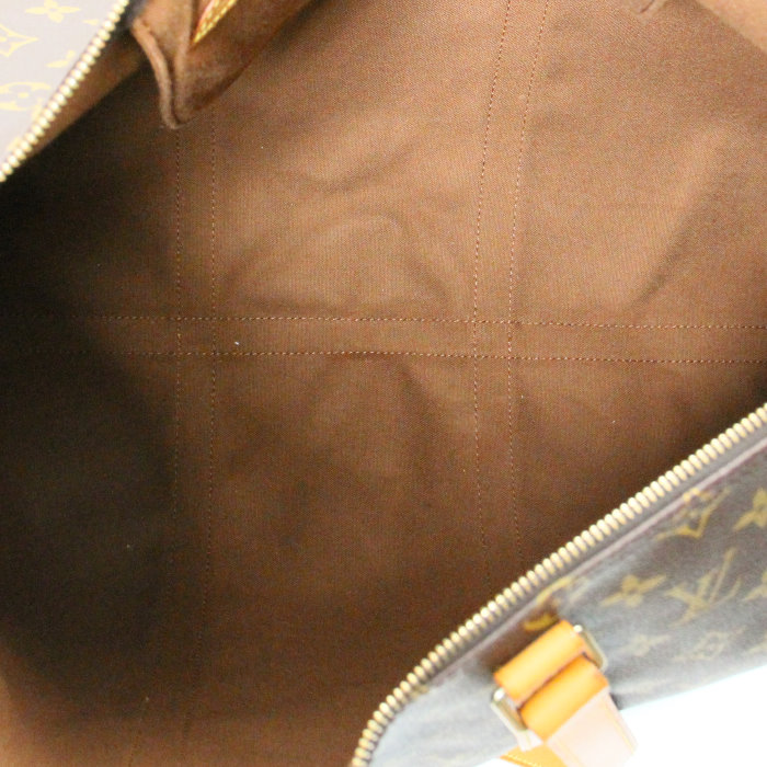 Louis Vuitton Flanerie in monogram canvas and natural leather - Detail D2