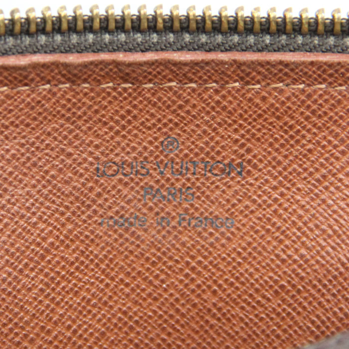 Louis Vuitton sac Papillon en toile monogram et cuir naturel  - Detail D3