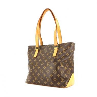 Louis Vuitton Piano en toile monogram et cuir naturel 