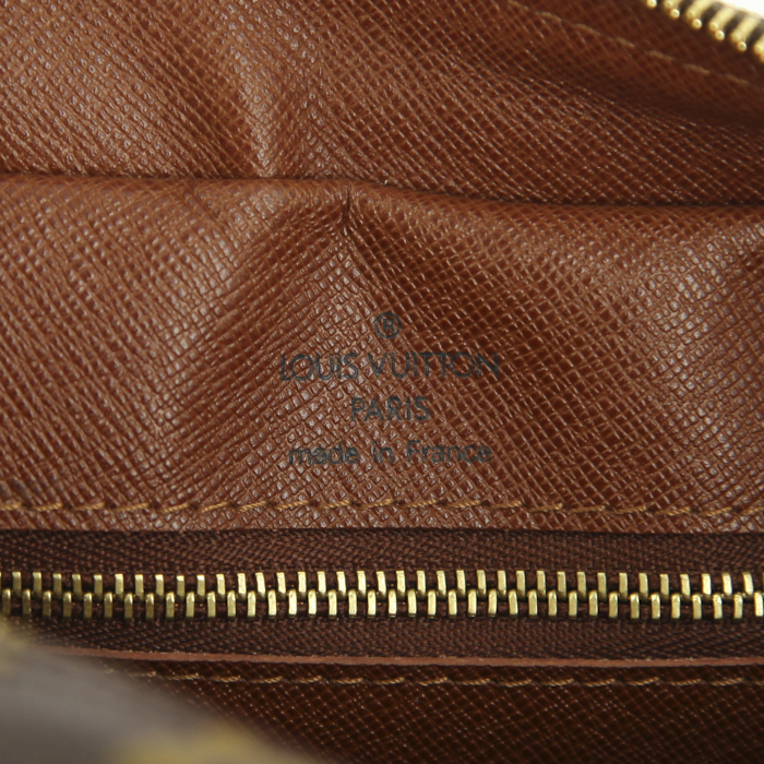 Louis Vuitton Nile Shoulder Bag in monogram canvas and natural leather - Detail D3