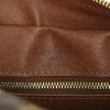 Bolso zurrón en lona Monogram revestida y cuero natural - Detail D3 thumbnail