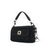 Dior Charming Lock Handbag in canvas cannage and black leather - 00pp thumbnail