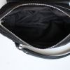 Dior Charming Lock Handbag in canvas cannage and black leather - Detail D2 thumbnail
