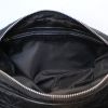 Dior Charming Lock Handbag in canvas cannage and black leather - Detail D3 thumbnail