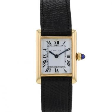Reloj Cartier Tank de oro amarillo
