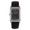 Jaeger Lecoultre Reverso-Duoface in stainless steel - Detail D1 thumbnail
