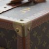 Louis Vuitton Malle à chaussures en toile monogram et cuir naturel - Detail D5 thumbnail