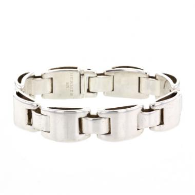 Hermès bracelet Luna Park en argent