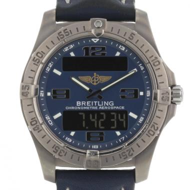 Montre Breitling Aerospace en acier ref : E7936210 Vers 2007 