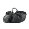 Shopping bag grande in pelle nera - 00pp thumbnail