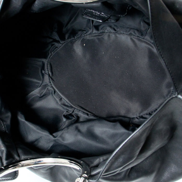 Christian Dior Bag in black leather - Detail D2