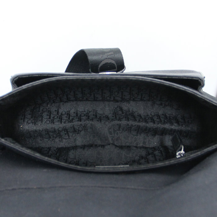 Bolso de mano Dior Hardcore en lona negra - Detail D3