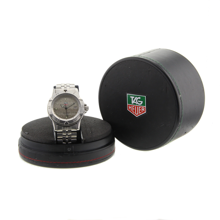 Montre Tag Heuer Professional en acier Ref : 959713K-2 Vers 2000 - Detail D2