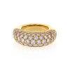 Chaumet yellow gold and diamonds Pneu ring - 360 thumbnail