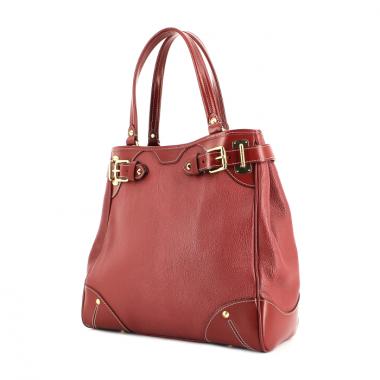 Shopping bag Louis Vuitton Le Majestueux in pelle suhali color talpa