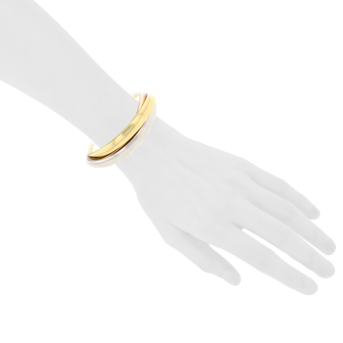 Cartier bracelet Trinity 3 ors grand modèle - Detail D1